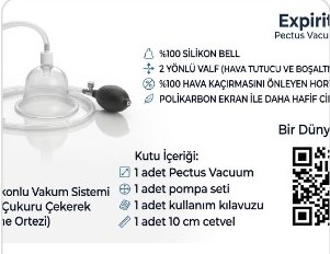 Expirite Pectus Vacuum - Yasin Medikal Şişli