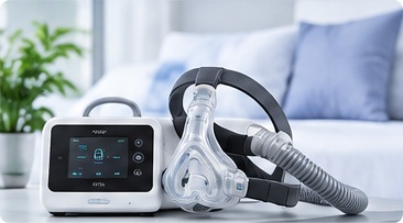 CPAP, BiPAP, oksijen konsantratör ve solunum destek ürünleri