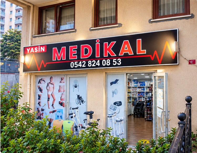 Yasin Medikal mağaza gündüz